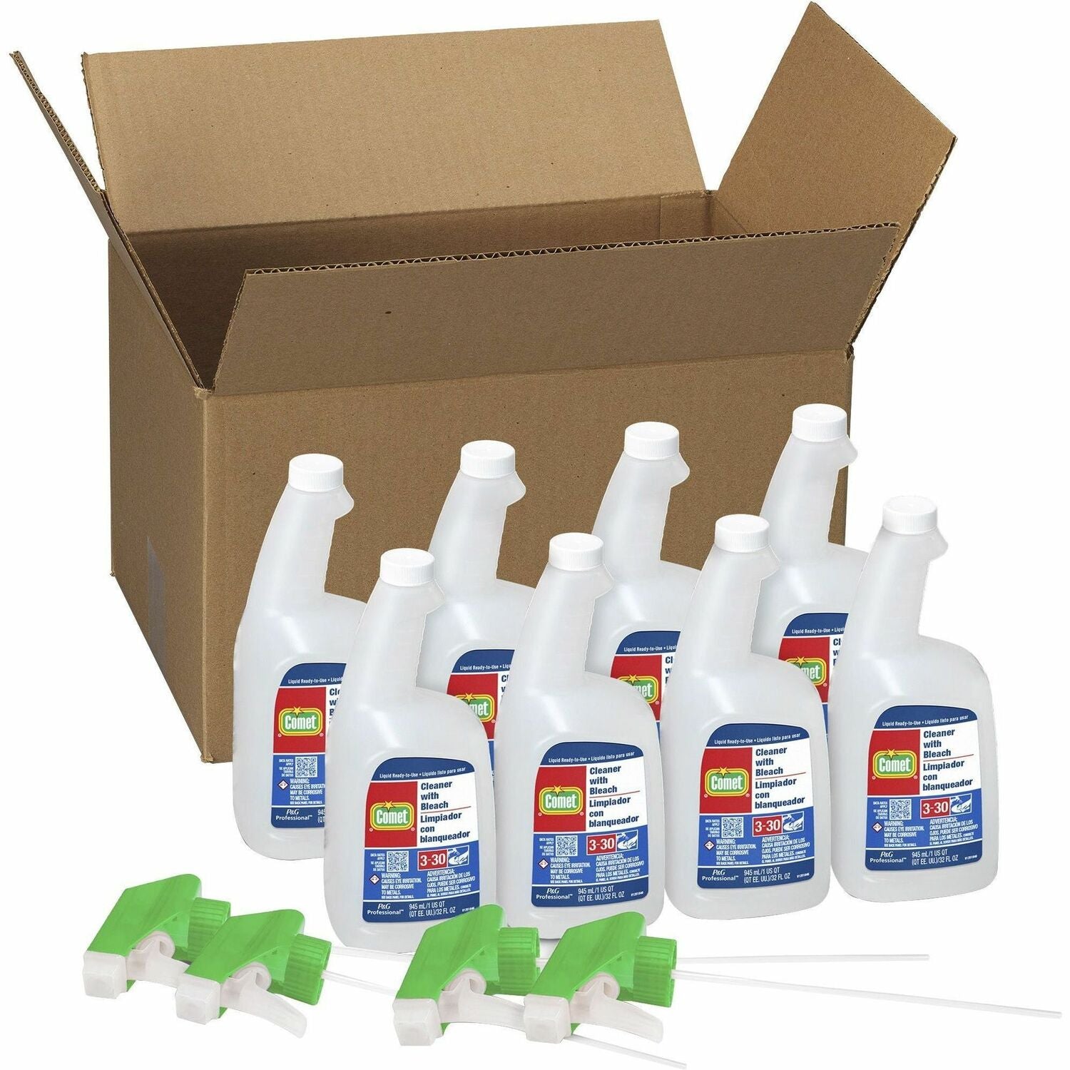 Comet Cleaner with Bleach, 1 Carton