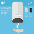 Kimberly-Clark Scott Hand Sanitizer Foam Refill, Clear, 6 / Carton, KCC91560