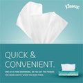 Kimberly-Clark Kleenex Professional Facial Tissue in Flat Tissue Boxes, White, 64 / Carton, KCC21195