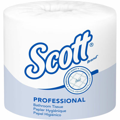 Kimberly-Clark Scott Professional Standard Roll Bathroom Tissue, White, 80 / Carton, KCC05102