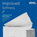 Kimberly-Clark Kleenex Scottfold Multifold Paper Towels with Fast-Drying Absorbency Pockets, White, 25 / Carton, KCC13254