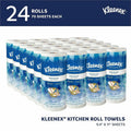 Kimberly-Clark Kleenex Premier Kitchen Paper Towels, White, 1 Roll, KCC13964