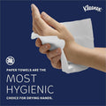 Kimberly-Clark Kleenex Premier Kitchen Paper Towels, White, 1 Roll, KCC13964