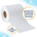 Kimberly-Clark Cottonelle Clean Care Bathroom Tissue, White, 4 / Carton, KCC12456