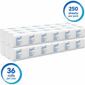 Kimberly-Clark Scott Hygienic High-Capacity Folded Tissue, White, 36 / Carton, KCC48280