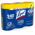 Reckitt Benckiser plc Lysol Lemon/Lime Disinfecting Wipes, White, 3 / Pack, RAC84251