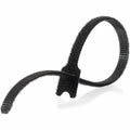 Velcro ONE-WRAP Ties 8in x 1/4in Ties Black 25 ct, 25 / Pack, VEK91141