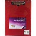 Baumgartens Mobile OPS Portfolio Clipboard Vertical RED (61632), 8 1/2" Width x 11" Length, BAU61632