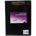 Baumgartens Mobile OPS Portfolio Clipboard Vertical BLACK (61634), 8 1/2" Width x 11" Length, BAU61634