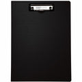 Baumgartens Mobile OPS Portfolio Clipboard Vertical BLACK (61634), 8 1/2" Width x 11" Length, BAU61634