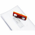 Durable Office Click Fold Magnet Badge Holder, Clear, 1 Pack, DBL821519