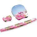Fellowes Microban Photo Gel Keyboard Wrist Rest, Multicolor, FEL9179101