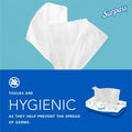 Kimberly-Clark Surpass Flat Box Facial Tissue for Business, White, 1 Carton, KCC21390