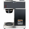Bunn-O-Matic BUNN 12 Cup Pourover Coffee Brewer with 2 Warmers and Black finish, BUN332000015