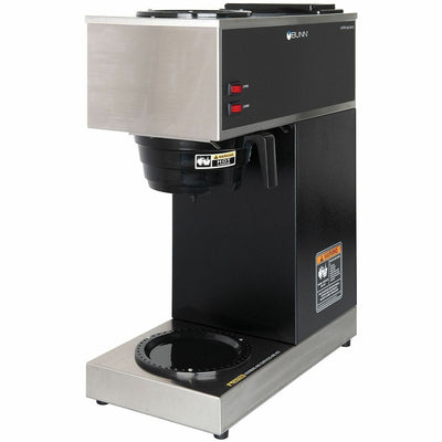 Bunn-O-Matic BUNN 12 Cup Pourover Coffee Brewer with 2 Warmers and Black finish, BUN332000015