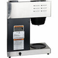 Bunn-O-Matic BUNN 12 Cup Pourover Coffee Brewer with 2 Warmers and Black finish, BUN332000015