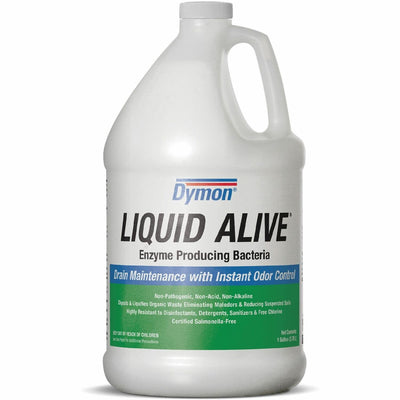 ITW Pro Dymon LIQUID ALIVE Enzyme Producing Bacteria, White, 4 / Carton, ITW23301
