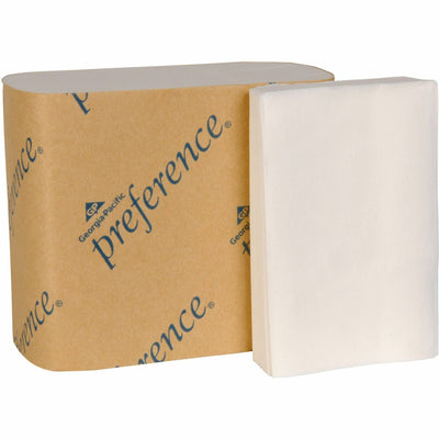 Georgia Pacific . Preference Interfold Toilet Paper, White, 60 / Carton, GPC10101