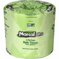 Marcal Pro 100% Recycled Bathroom Tissue, White, 1 Carton, MRC3001