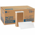 Georgia Pacific . Pacific Blue Basic Recycled Multifold Paper Towels, White, 16 / Carton, GPC24590