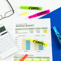 Avery Hi-Liter Desk-Style Highlighters, 12 / Box, AVE98034