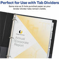 Avery Sheet Protector, Clear, 8 1/2" Width x 11" Length, 50 / Pack, AVE74204