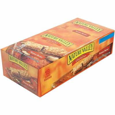 General Mills NATURE VALLEY Nature Valley Peanut Butter Granola Bars, 18 / Box, GNMSN3355