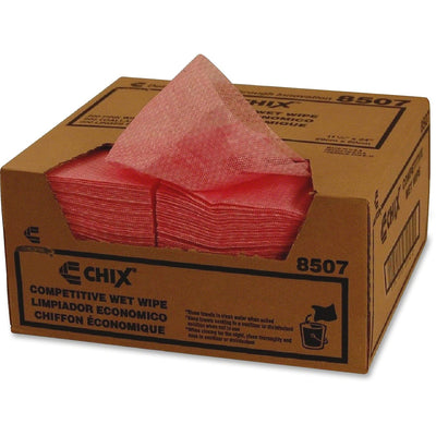 Chicopee 8507 Competitive Wet Wipes, Pink, 200 / Carton, CHI8507