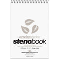 Roaring Spring Paper Products Roaring Spring Enviroshades Recycled Spiral Steno Memo Book, 9" x 6", 4 / Pack, ROA12274