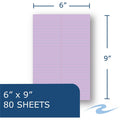 Roaring Spring Paper Products Roaring Spring Enviroshades Recycled Spiral Steno Memo Book, 9" x 6", 4 / Pack, ROA12264