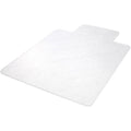 Lorell Nonstudded Wide Lip Chairmat, Clear, LLR82826