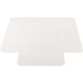 Lorell Nonstudded Wide Lip Chairmat, Clear, LLR82826
