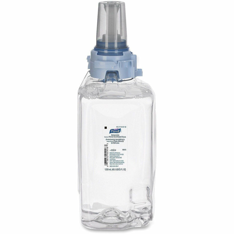 PURELL® ADX-12 Dispenser Advance Instant Hand Sanitizer Foam, Chemical-free, 3 / Carton, GOJ880503