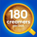 WhiteWave Foods Delight Half & Half Creamer Singles, 180 / Carton, ITD102042