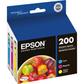 Epson DURABrite Ultra 200 Original Inkjet Ink Cartridge - Cyan, Magenta, Yellow - 1 Pack, EPST200520S