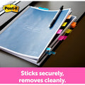 3M Post-it Flags in Desk Grip Dispenser, Red, 200 / Pack, MMM680HVRD