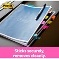3M Post-it Flags in Desk Grip Dispenser, Yellow, 200 / Pack, MMM680-HVYW