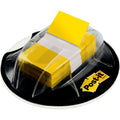 3M Post-it Flags in Desk Grip Dispenser, Yellow, 200 / Pack, MMM680-HVYW