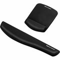 Fellowes PlushTouch Microban Keyboard Wrist Rest, Black, FEL9252101