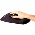 Fellowes PlushTouch Microban Mouse Pad Wrist Rest, Black, FEL9252001