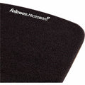 Fellowes PlushTouch Microban Mouse Pad Wrist Rest, Black, FEL9252001
