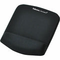 Fellowes PlushTouch Microban Mouse Pad Wrist Rest, Black, FEL9252001