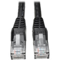 Eaton Tripp Lite series 100-ft. Cat6 Gigabit Snagless Molded Patch Cable (RJ45 M/M) - Black, TRPN201100BK