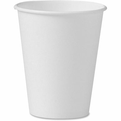 Dart Container Solo 8 oz Paper Hot Cups, White, 20 / Carton, SCC378W2050