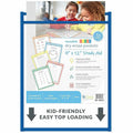 C-Line Reusable Dry Erase Pockets, Assorted Primary Colors, 9 x 12, 10/PK, 10 / Pack, CLI40610