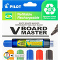 Pilot BeGreen VBoard Master Medium Bullet Marker, 5 / Pack, PIL43921