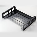 Officemate 26052 Recycled Side Load Letter Tray, Black, OIC26052