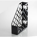 Officemate 26082 Recycled Magazine File Holder, Black, OIC26082