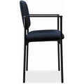 The HON HON Guest Chair with Arms, Navy, BSXVL616VA90