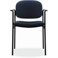 The HON HON Guest Chair with Arms, Navy, BSXVL616VA90